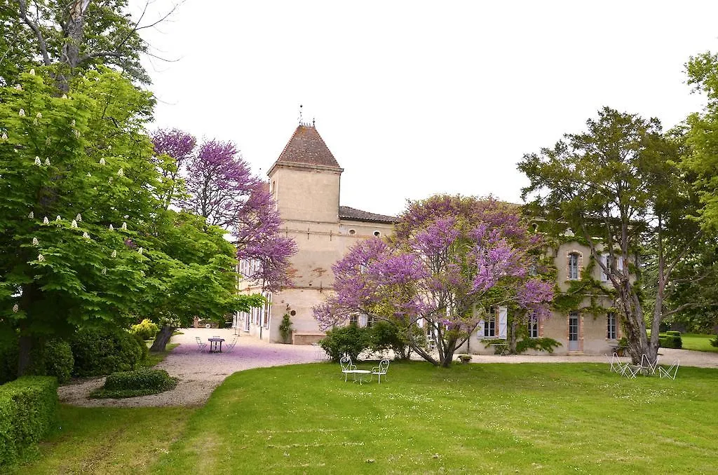 Bed and Breakfast Chateau De Degres à Gragnague Couette-café